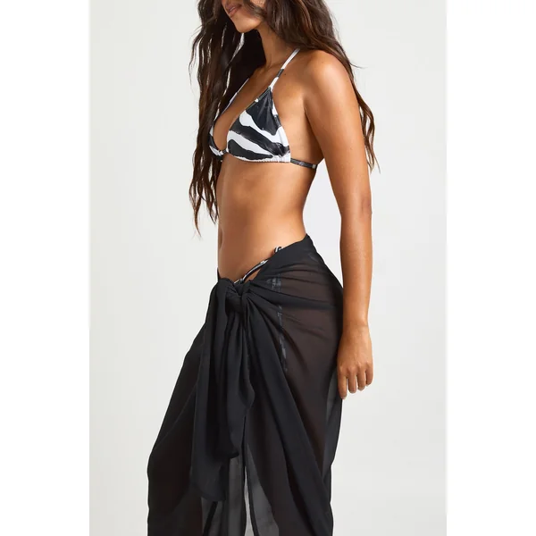 Sarong Maxi de Plage à Nœud