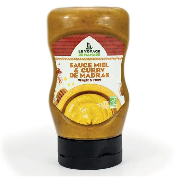 Sauce miel-curry madras 295g
