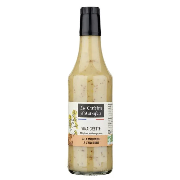 Sauce salade moutarde à l'ancienne 50cl