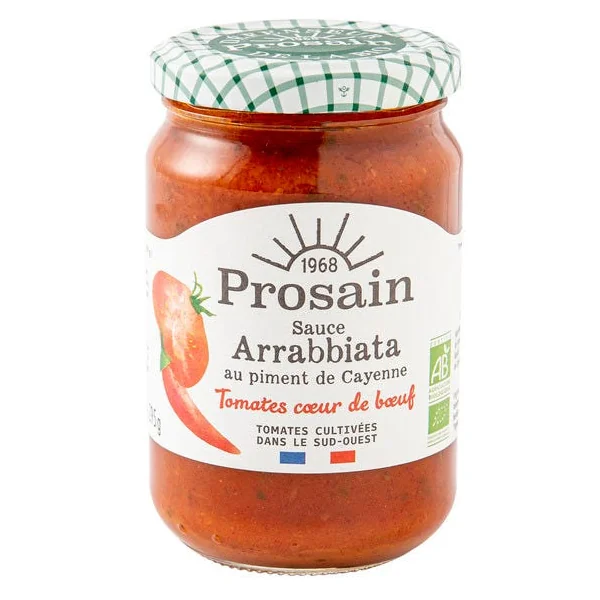 Sauce tomate arrabbiata coeur boeuf 295g