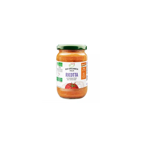 Sauce tomate et ricotta Demeter - 350g