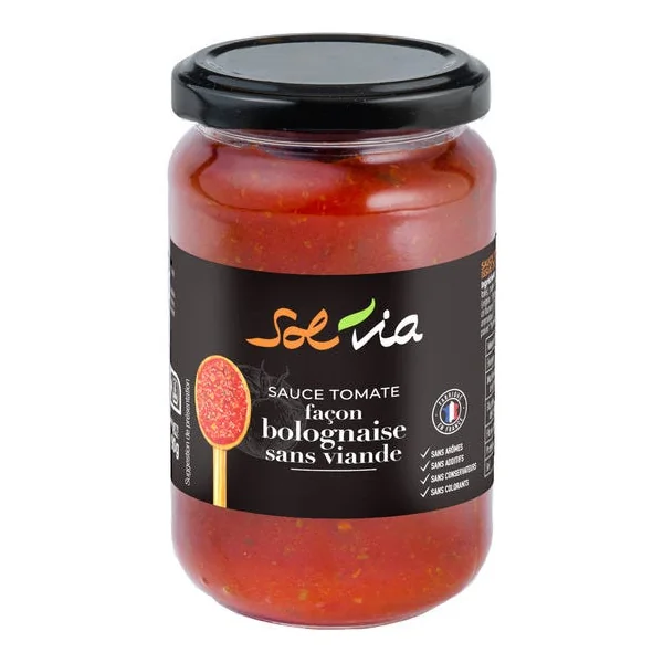 Sauce tomate façon bolognaise sans viande 190g