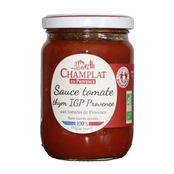 Sauce tomate thym IGP Provence 240g