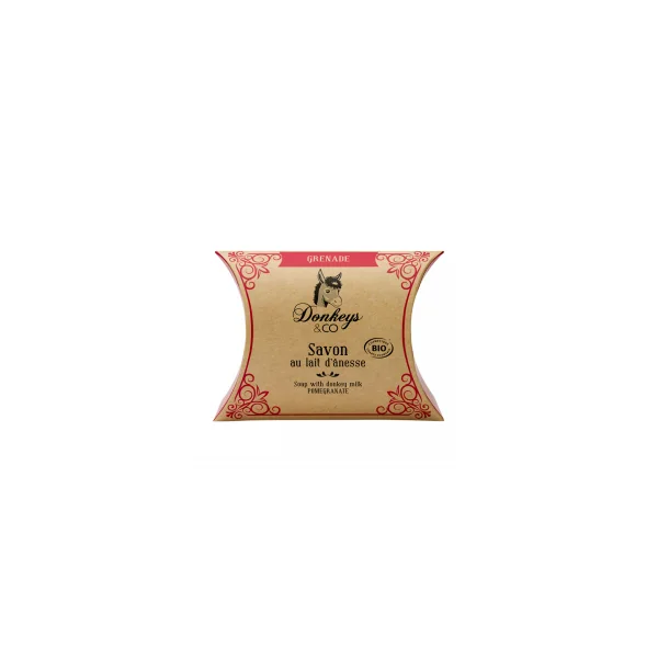 Savon au lait d'ânesse - Grenade - 100g