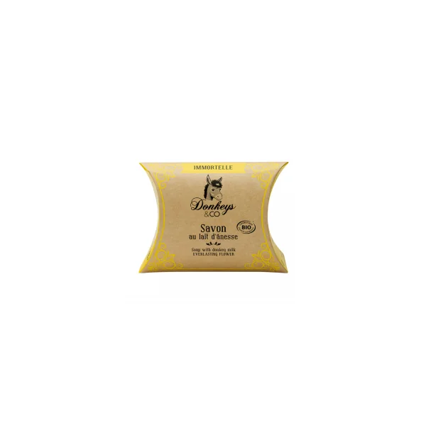 Savon au lait d'ânesse - Immortelle - 100g