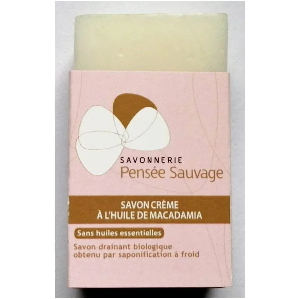 Savon crème à l'huile de Macadamia sans huiles essentielles