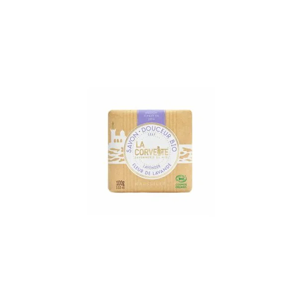 Savon douceur bio - Fleur de lavande - 100g