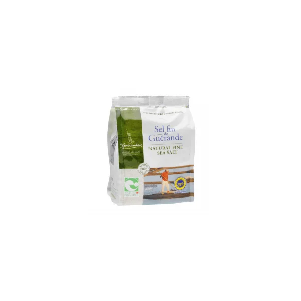 Sel fin de Guérande - IGP Nature et Progrès - 500g