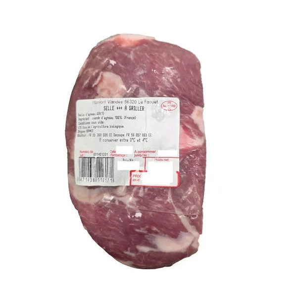 Selle d'agneau*** à griller env. 800g