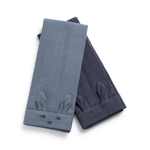 Serviette de table Juniper Blue Elodie Details - Soins Bébé Naturels & Produits Maman Après Naissance