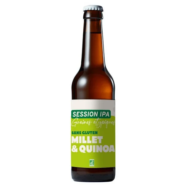 Session IPA quinoa millet 3.5° 33cl