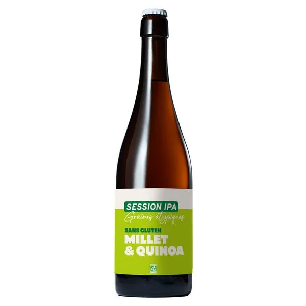 Session IPA quinoa millet 3.5° 75cl