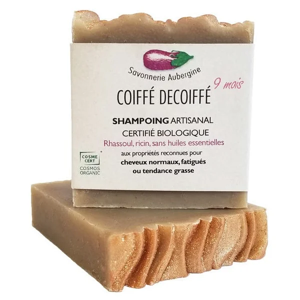 Shampoing solide - sans huiles essentielles - Coiffé Décoiffé 9 mois - 100g