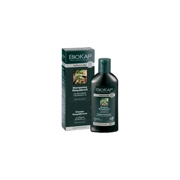 Shampooing reequilibrant biokap bellezza bio - 200 ml