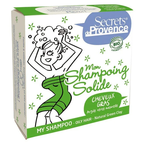 Shampooing solide cheveux gras 85g