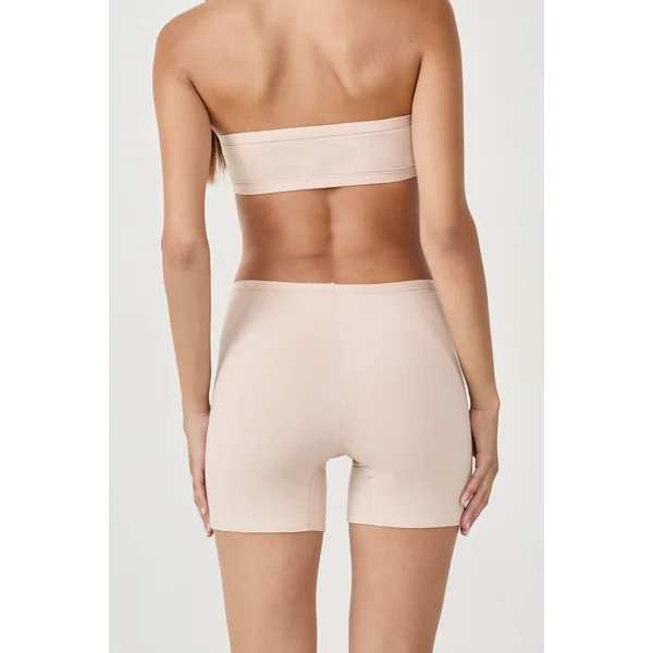 Short cycliste en coton biologique extensible