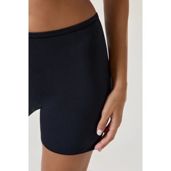 Short cycliste en coton biologique extensible