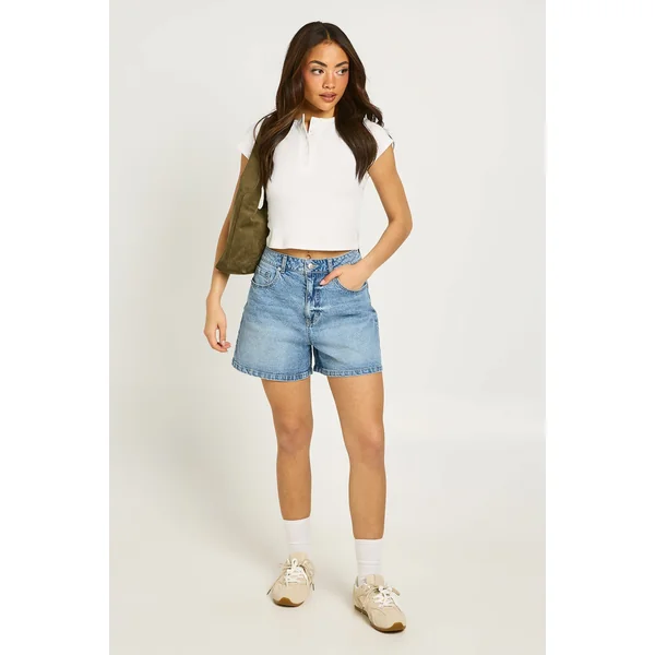 Short en denim pour maman