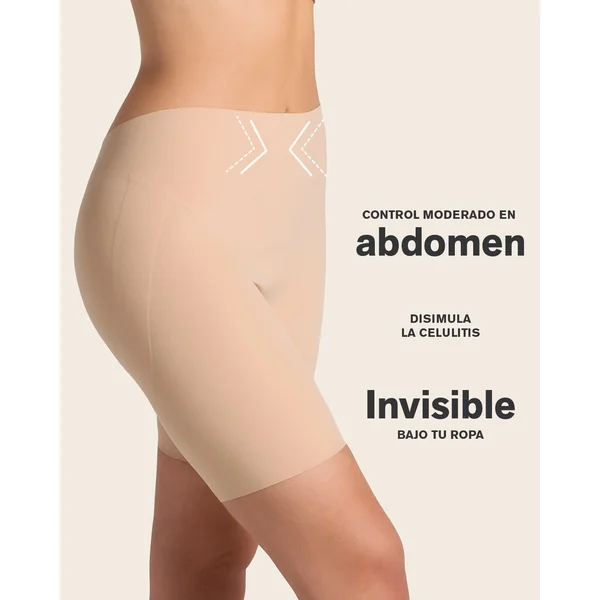 Short gainant à effet invisible dans le dos en U