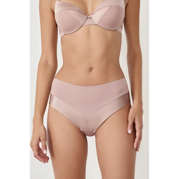 Shorty en microfibre satiné