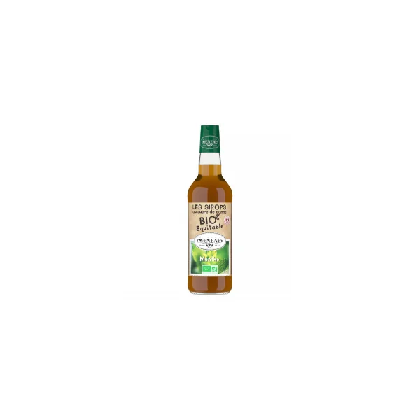 Sirop de canne à la menthe bio - 50cl