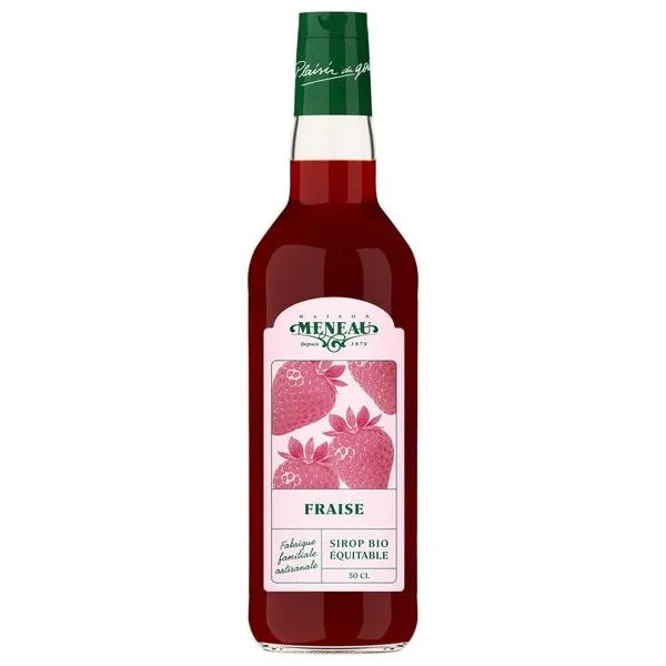 Sirop de fraise au sucre de canne 50cl