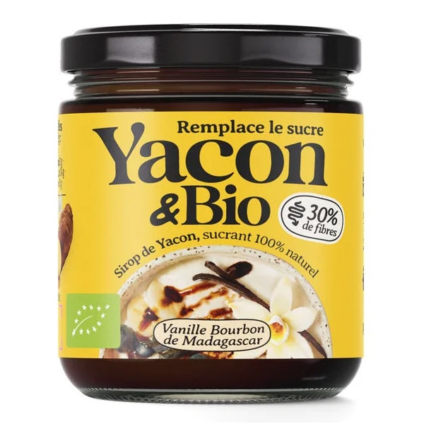 Sirop de yacon vanille 200g