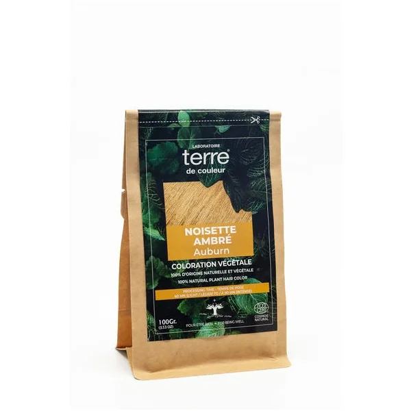 Soin colorant capillaire - Noisette ambré 100g