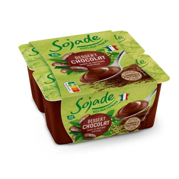 Sojade dessert chocolat 4x100g