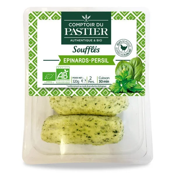 Soufflés épinard persil (4) 320g