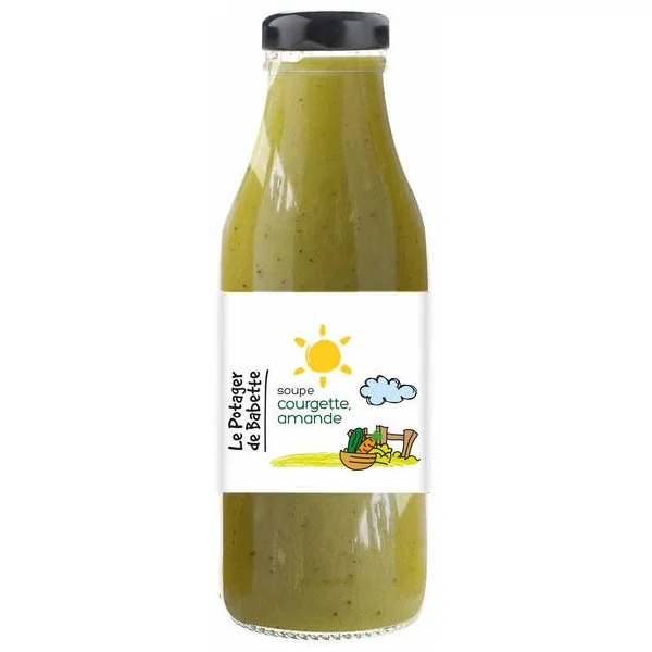 Soupe courgette amande 25cl