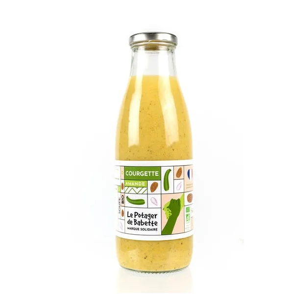 Soupe courgette amande 75cl