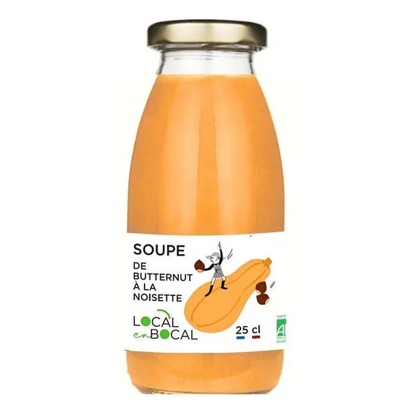 Soupe de butternut à la noisette 25cl