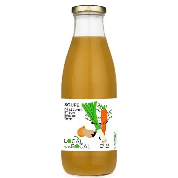 Soupe de légumes et son brin de thym 75cl