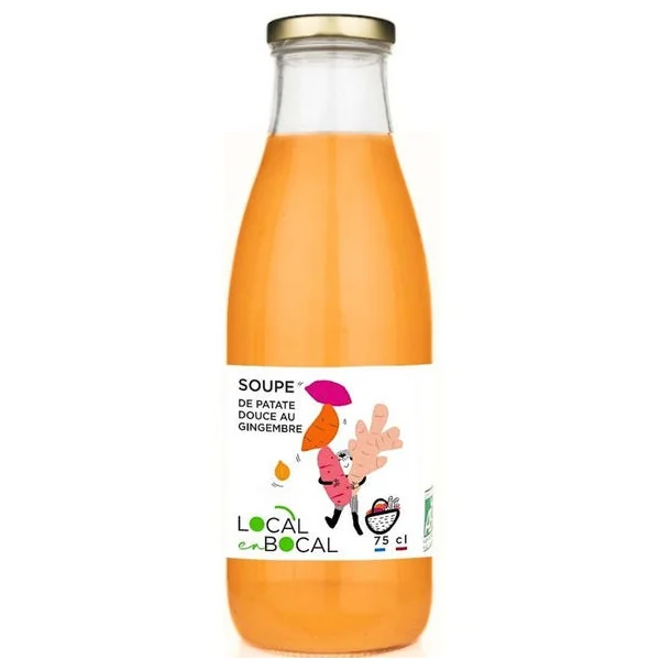 Soupe de patate douce et gingembre 75cl