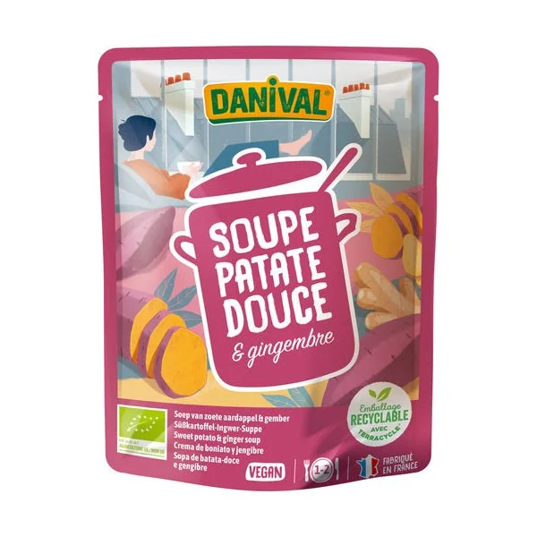 Soupe à la patate douce et gingembre 50cl