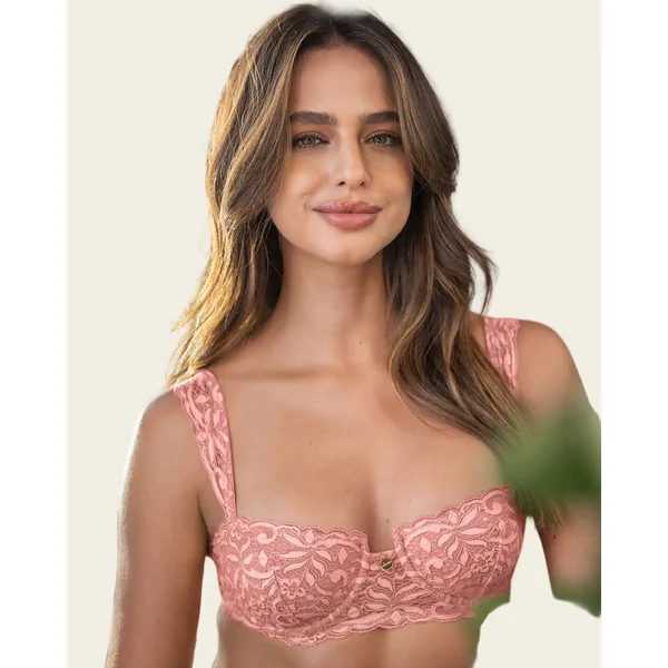 Soutien-gorge balconnet en dentelle