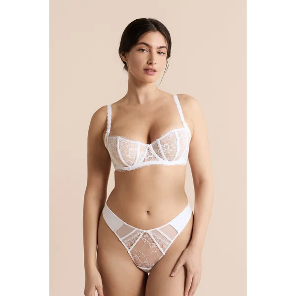 Soutien-gorge balconnet en dentelle