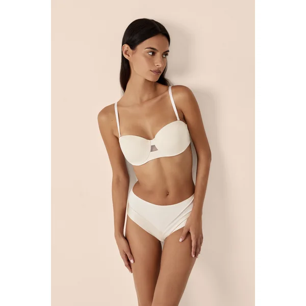 Soutien-gorge bandeau coques fines bretelles amovibles