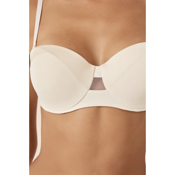 Soutien-gorge bandeau coques fines bretelles amovibles