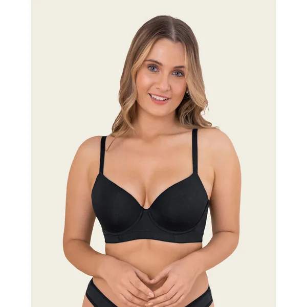 Soutien-gorge à push-up doux avec une bonne couverture du dos