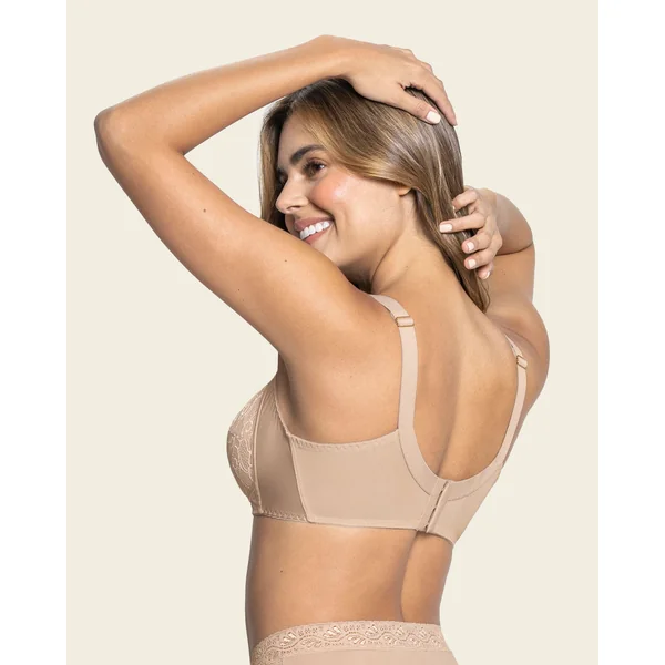 Soutien-gorge élégant sans armatures pour une couvrance et un soutien accrus