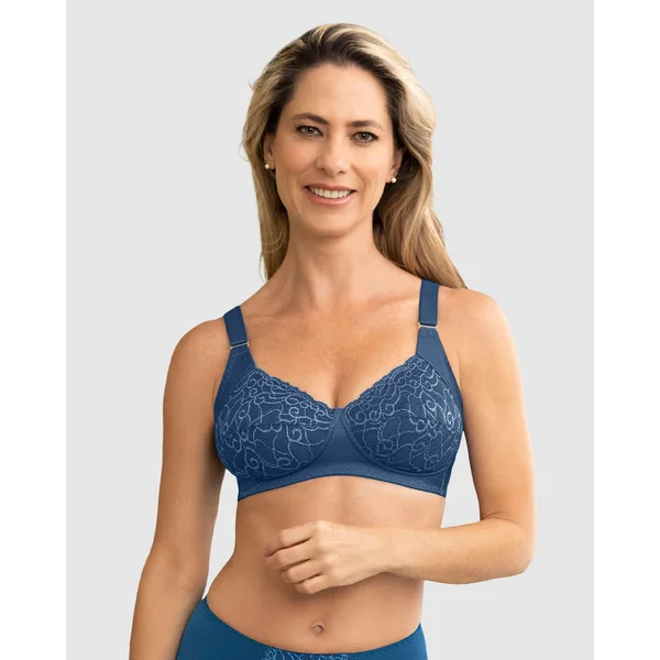 Soutien-gorge élégant sans armatures pour une couvrance et un soutien accrus