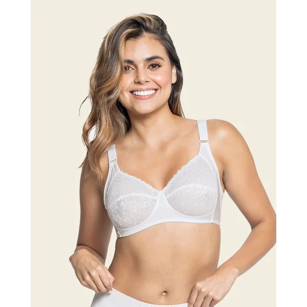 Soutien-gorge élégant sans armatures pour une couvrance et un soutien accrus