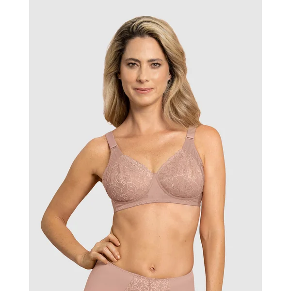 Soutien-gorge élégant sans armatures pour une couvrance et un soutien accrus