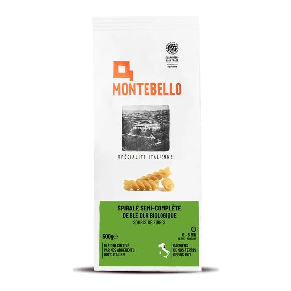 Spirales demi complètes 500g