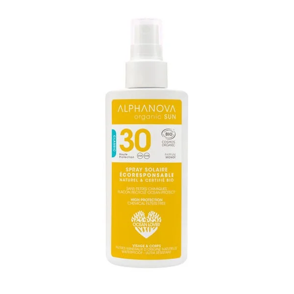 Spray Solaire SPF30 visage & corps 125ml