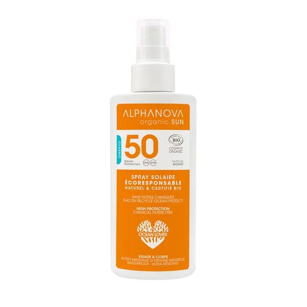Spray Solaire SPF50 visage & corps 125ml