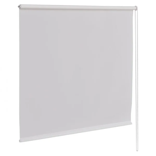 Store Enrouleur Semi-occultant Thermique pour Fenêtre Tubes en Aluminium Polyester PVC, 55x150cm, Noir