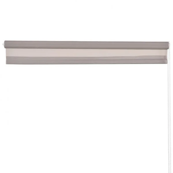 Store Enrouleur Store Occultant pour Cuisine Store Thermique Anti-UV Polyester et Tubes en Aluminium, 50x150cm, Gris
